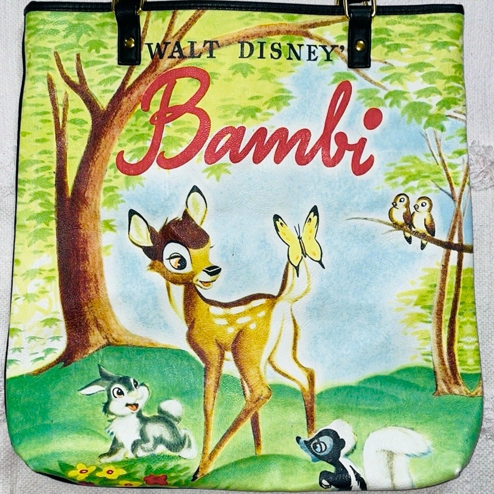 Shanghai Disney Resort Bambi large shoulder purse - Picture 4 of 8